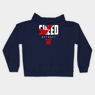 Sheed Detroit Basketball Kids Hoodie